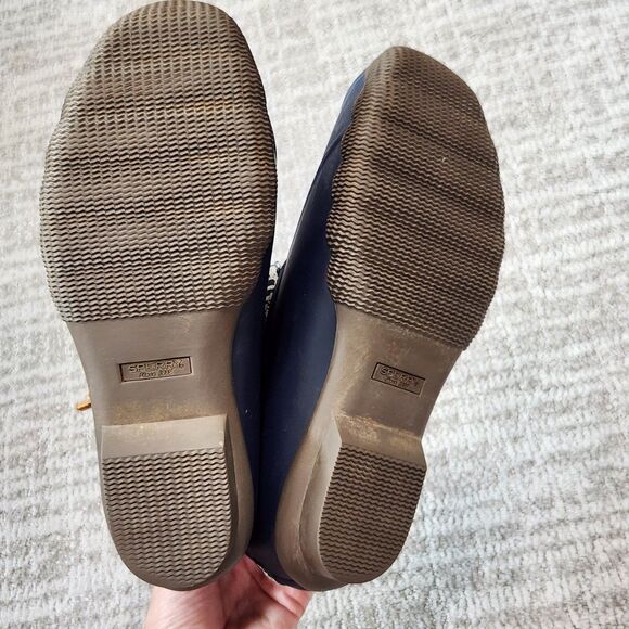 Sperry women's Saltwater rain boot duck boot blue size 6 - Picture 9 of 9